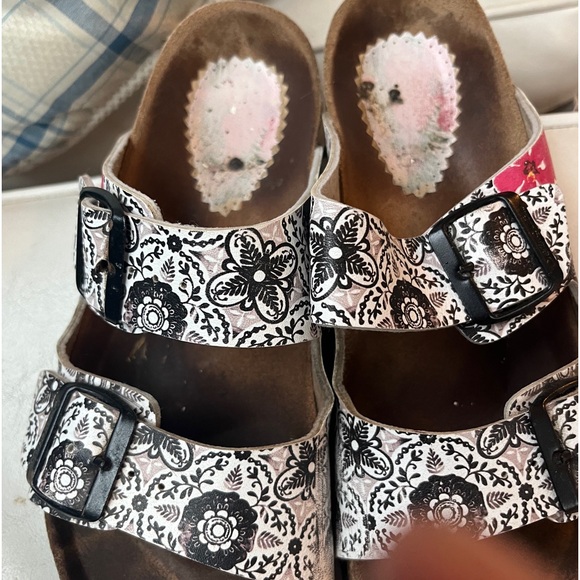 Desigual footbed sandals size 8 - Picture 6 of 11